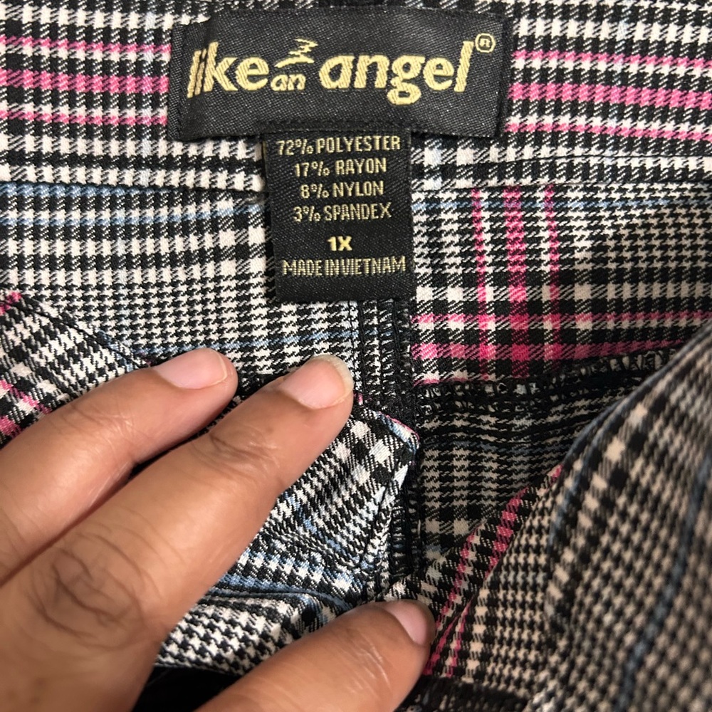 Plaid mini skirt - Picture 3 of 4
